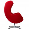 Кресло EGG CHAIR красный кашемир