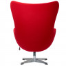 Кресло EGG CHAIR красный кашемир