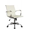 Офисное кресло RIVA CHAIR RCH 6002-2, светло-бежевая экокожа