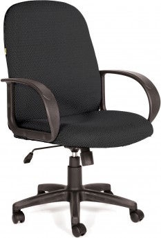 Офисное кресло CHAIRMAN 279M, черная ткань (JP 15-2)