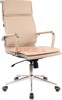 Кресло руководителя Everprof Nerey T, бежевая экокожа
