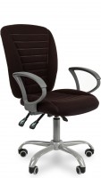 Офисное кресло CHAIRMAN 9801-Эрго, черная ткань (10-356)