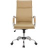 Кресло руководителя RIVA CHAIR RCH 6003-1, бежевая экокожа