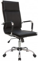 Кресло руководителя RIVA CHAIR RCH 6003-1, черная экокожа