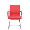 Кресло посетителя RIVA CHAIR RCH 6003-3, красная экокожа