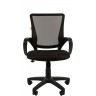 Офисное кресло CHAIRMAN 969-black черная спинка-сетка / ткань (TW-01/TW-11)