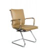 Кресло посетителя RIVA CHAIR RCH 6003-3, бежевая экокожа