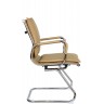 Кресло посетителя RIVA CHAIR RCH 6003-3, бежевая экокожа