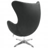 Кресло EGG CHAIR графит, искусственная замша