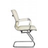 Кресло посетителя RIVA CHAIR RCH 6003-3, светло-бежевая экокожа