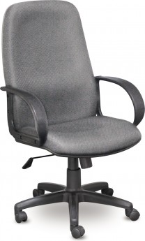Кресло руководителя EChair-625 TJP серая ткань