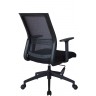 Офисное кресло RIVA CHAIR RCH 668, черная сетка / ткань
