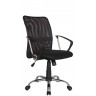 Офисное кресло RIVA CHAIR RCH 8075, черная сетка / ткань