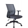 Офисное кресло RIVA CHAIR RCH 668, серая сетка / ткань