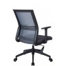 Офисное кресло RIVA CHAIR RCH 668, серая сетка / ткань