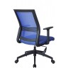 Офисное кресло RIVA CHAIR RCH 668, синяя сетка / ткань