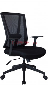 Офисное кресло RIVA CHAIR RCH 789, черная сетка / ткань