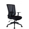 Офисное кресло RIVA CHAIR RCH 789, черная сетка / ткань