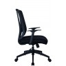 Офисное кресло RIVA CHAIR RCH 789, черная сетка / ткань