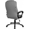 Кресло руководителя RIVA CHAIR RCH 9211, светло-серая экокожа