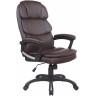 Кресло руководителя RIVA CHAIR RCH 9227 (Бумер), темно-коричневая экокожа